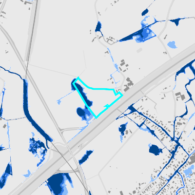Overstromingsgevoelig (pluviaal)