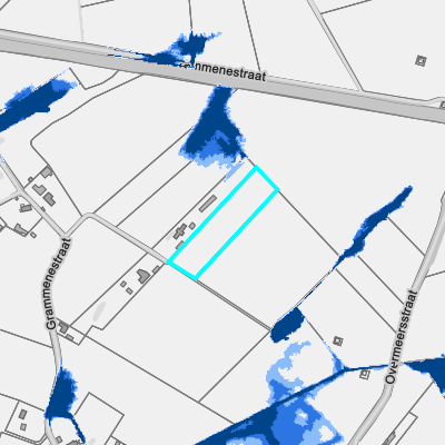 Overstromingsgevoelig (pluviaal)