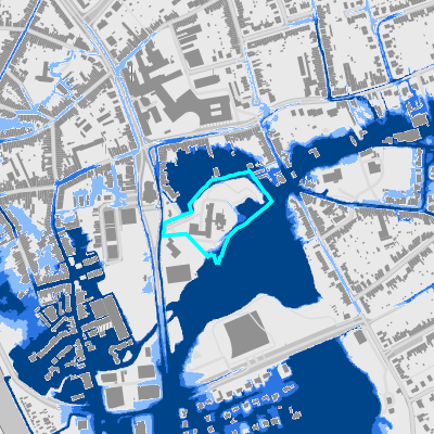 Overstromingsgevoelig (pluviaal)