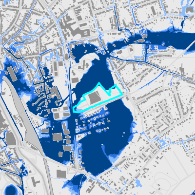 Overstromingsgevoelig (pluviaal)