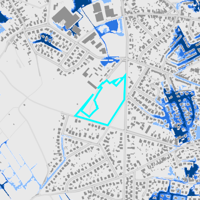 Overstromingsgevoelig (pluviaal)
