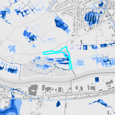 Overstromingsgevoelig (pluviaal)
