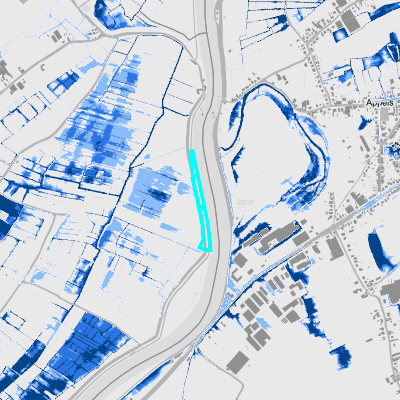 Overstromingsgevoelig (pluviaal)