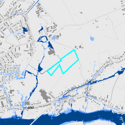 Overstromingsgevoelig (pluviaal)