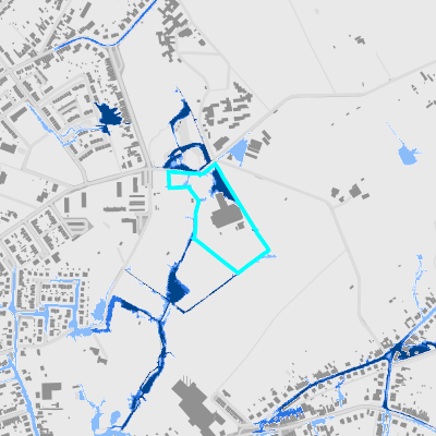 Overstromingsgevoelig (pluviaal)