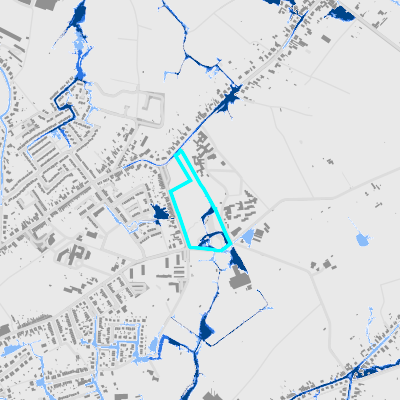Overstromingsgevoelig (pluviaal)