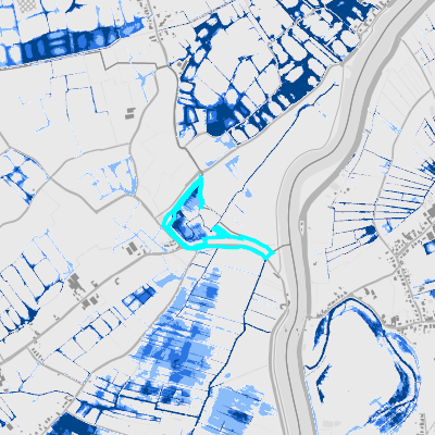 Overstromingsgevoelig (pluviaal)
