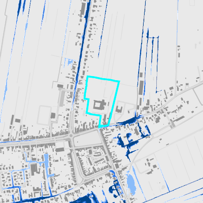 Overstromingsgevoelig (pluviaal)
