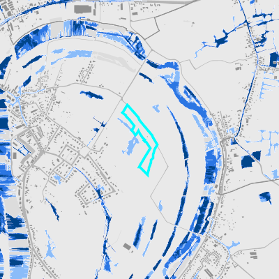 Overstromingsgevoelig (pluviaal)