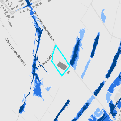 Overstromingsgevoelig (pluviaal)
