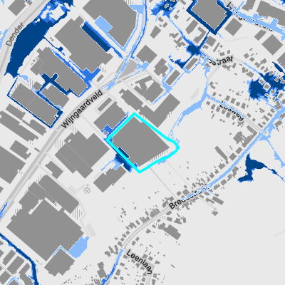 Overstromingsgevoelig (pluviaal)