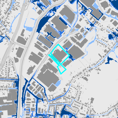Overstromingsgevoelig (pluviaal)