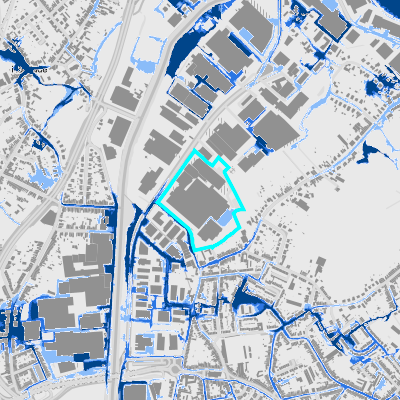 Overstromingsgevoelig (pluviaal)