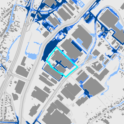 Overstromingsgevoelig (pluviaal)