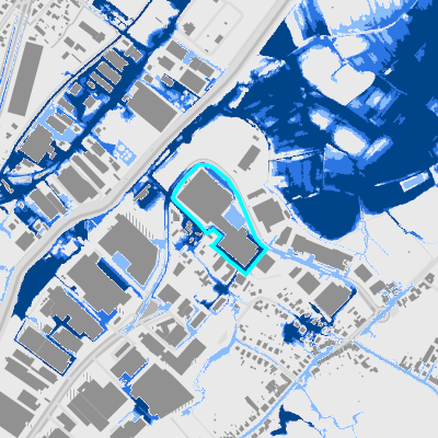 Overstromingsgevoelig (pluviaal)