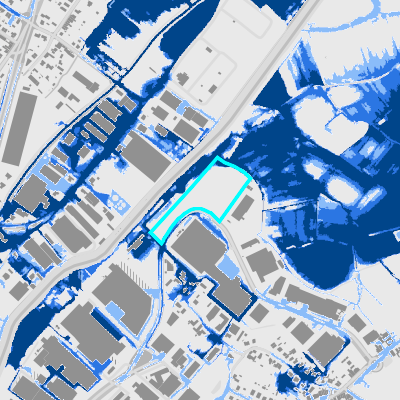 Overstromingsgevoelig (pluviaal)