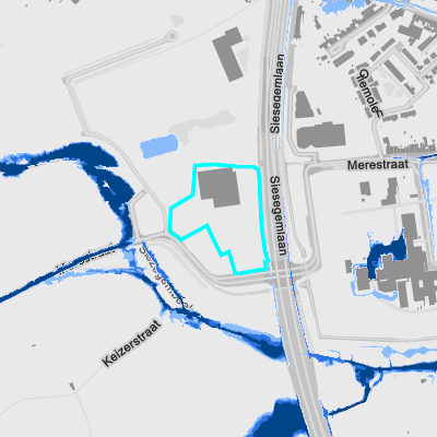 Overstromingsgevoelig (pluviaal)