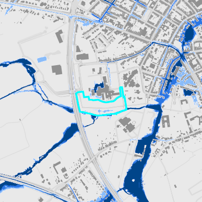 Overstromingsgevoelig (pluviaal)