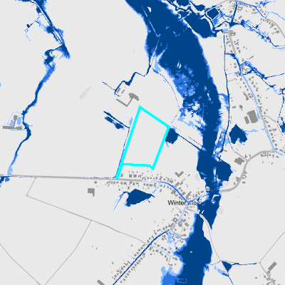 Overstromingsgevoelig (pluviaal)