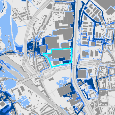 Overstromingsgevoelig (pluviaal)