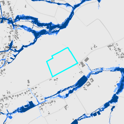 Overstromingsgevoelig (pluviaal)