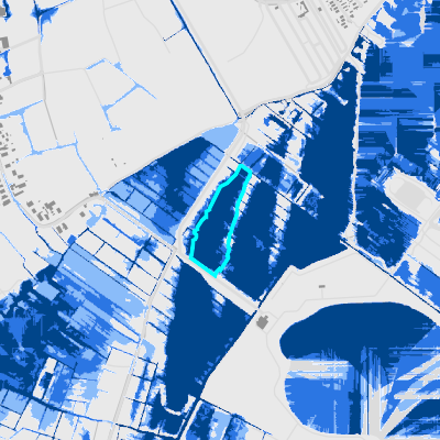 Overstromingsgevoelig (pluviaal)