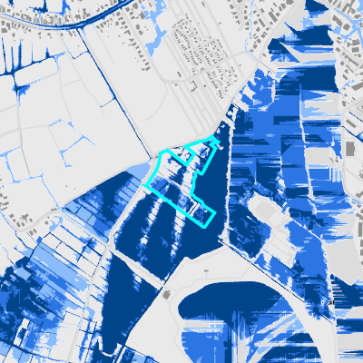 Overstromingsgevoelig (pluviaal)