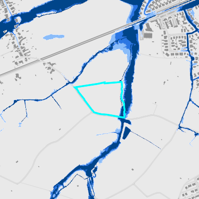 Overstromingsgevoelig (pluviaal)