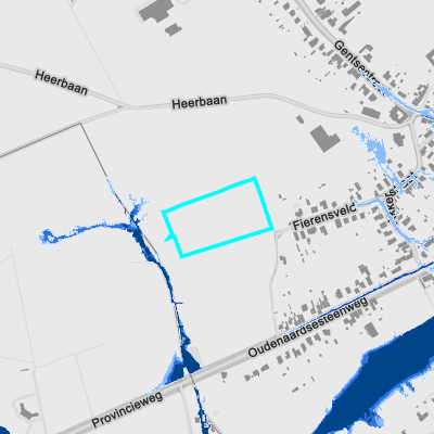 Overstromingsgevoelig (pluviaal)