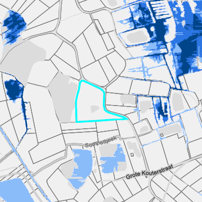Overstromingsgevoelig (pluviaal)