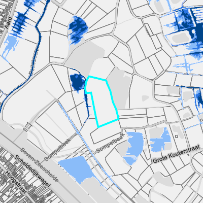 Overstromingsgevoelig (pluviaal)