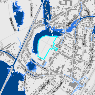 Overstromingsgevoelig (pluviaal)