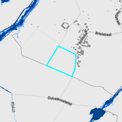 Overstromingsgevoelig (pluviaal)