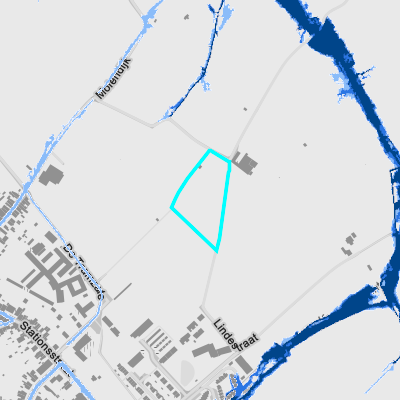 Overstromingsgevoelig (pluviaal)