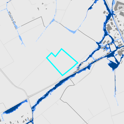Overstromingsgevoelig (pluviaal)