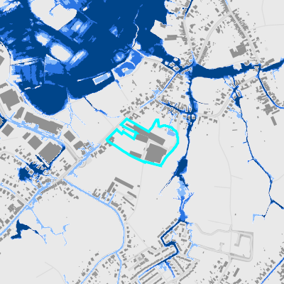 Overstromingsgevoelig (pluviaal)