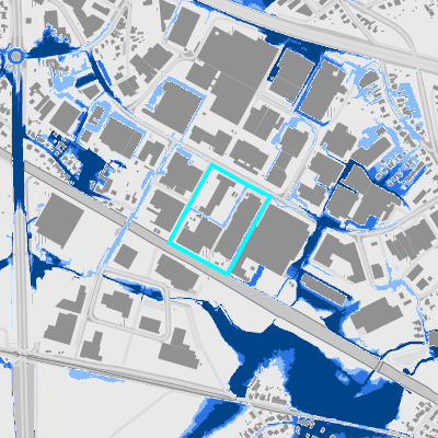 Overstromingsgevoelig (pluviaal)