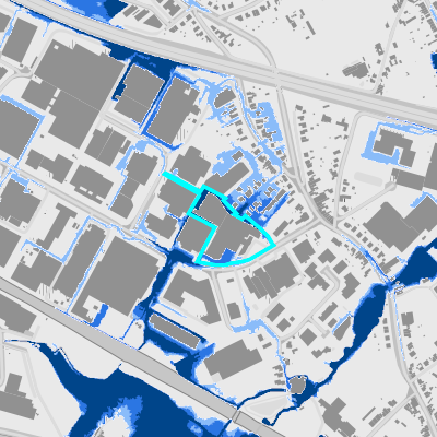 Overstromingsgevoelig (pluviaal)