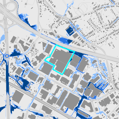Overstromingsgevoelig (pluviaal)
