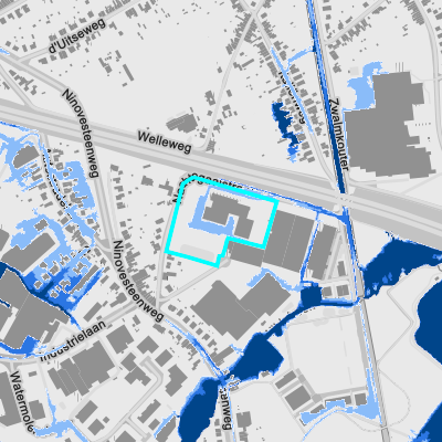 Overstromingsgevoelig (pluviaal)