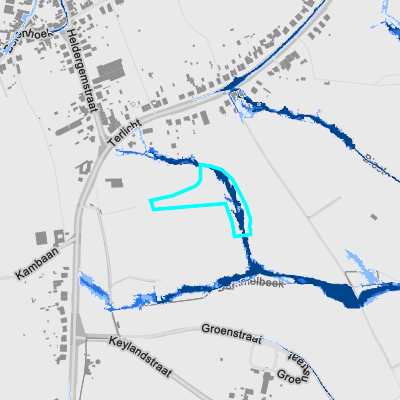Overstromingsgevoelig (pluviaal)