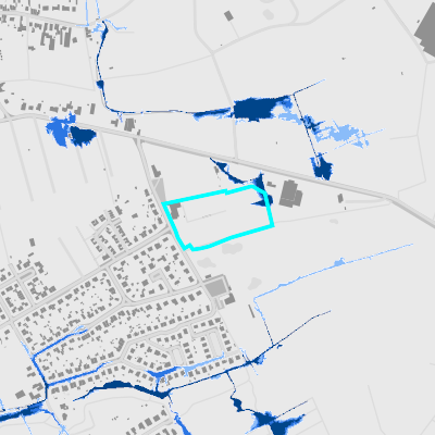 Overstromingsgevoelig (pluviaal)