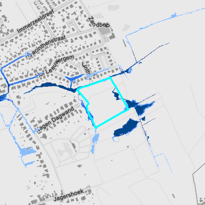 Overstromingsgevoelig (pluviaal)