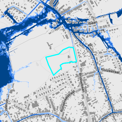 Overstromingsgevoelig (pluviaal)