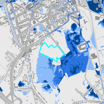 Overstromingsgevoelig (pluviaal)