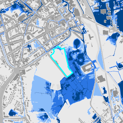 Overstromingsgevoelig (pluviaal)