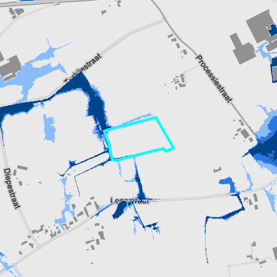 Overstromingsgevoelig (pluviaal)