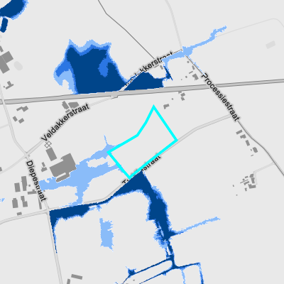 Overstromingsgevoelig (pluviaal)