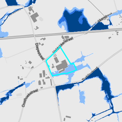Overstromingsgevoelig (pluviaal)