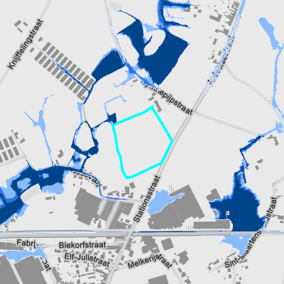 Overstromingsgevoelig (pluviaal)